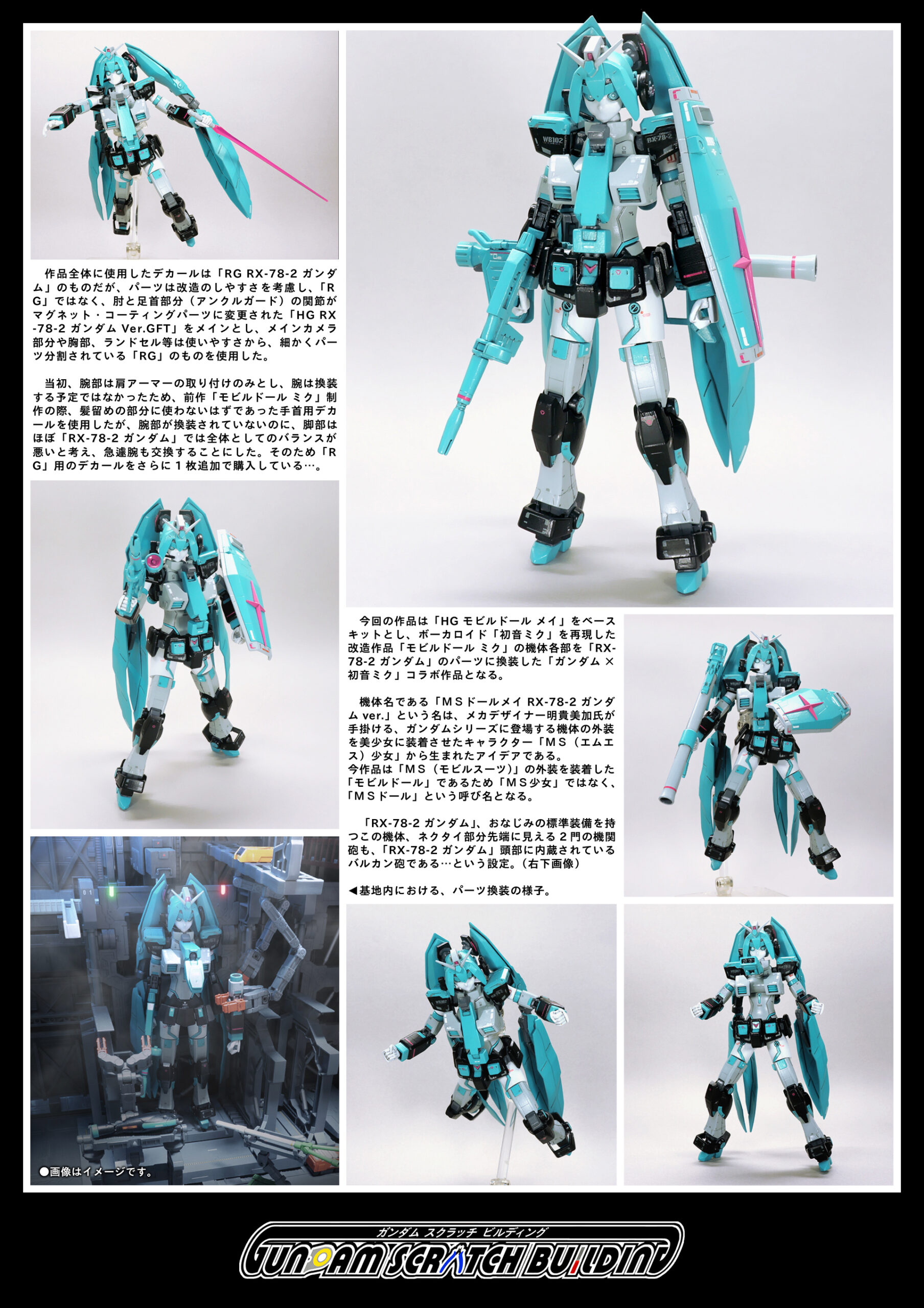 MSドール ミク RX-78-2 ガンダム ver. 3ページ目 画像