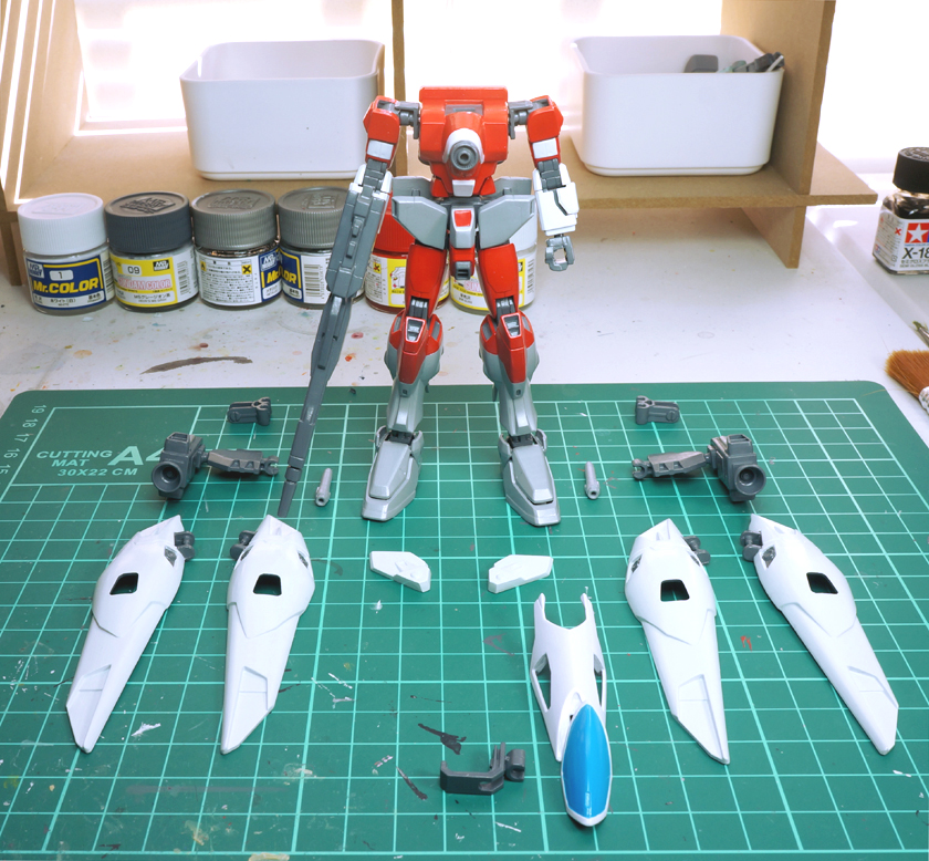 【ガンプラ改造】ウイングガン ゼロ 最終形態Ver.(仮)(「HG ウイングガンダムゼロ」改造)制作中画像(2026.10.16)